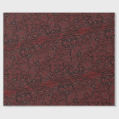 ヴィンテージのレース ラッピングペーパー (フラット)