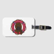 ヴィンテージのロゴの荷物のラベル