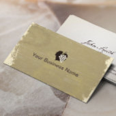 ヴィンテージのロゴエイジ紙テクスチャワイナリー 名刺