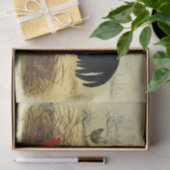 ヴィンテージのロスターパーティーまたは工芸 薄葉紙 (ギフト)