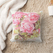 ヴィンテージのロバートスコットの種のパックの花柄の枕 クッション (ブランケット)