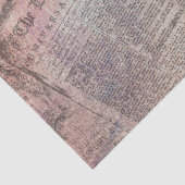 ヴィンテージのロンドンの記録の新聞広告 薄葉紙 (詳細)