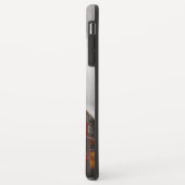 ヴィンテージのロンドン都市赤いバスビッグベンのタイポグラフィ Case-Mate iPhoneケース (裏面/左)