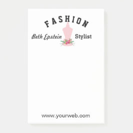 ヴィンテージのローズピンクのファッションのレトロのマネキン ポストイット