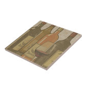 ヴィンテージのワイン・ボトルのタイルTrivet タイル (側面)