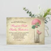 ヴィンテージのワイン・ボトルのリハーサルの夕食の招待 招待状 (スタンド正面)