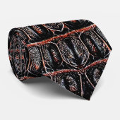 ヴィンテージのワニの皮 ネクタイ (ロール)