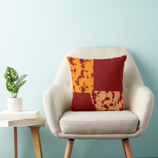 ヴィンテージのヴィエラNeumannのカラフルなポップアートの枕 クッション (椅子)