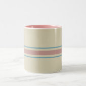 ヴィンテージの一見のおばあさんのマグ ツートーンマグカップ (中央)