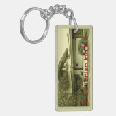 ヴィンテージの一見のキーホルダー キーホルダー (正面左)