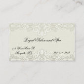 ヴィンテージの一見のヘアーサロンの名刺 名刺 (裏面)