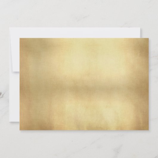 ヴィンテージの一見の孔雀の羽のエレガントな保存日付 セーブザデート (裏面)