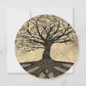 ヴィンテージの一見の系譜の懇親会 招待状 (裏面)