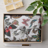 ヴィンテージの一見の蝶 薄葉紙 (ギフト)