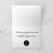 ヴィンテージの七面鳥オーチャードビジネス感謝祭 シーズンカード (内部)