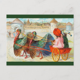 ヴィンテージの七面鳥 ポストカード