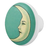 ヴィンテージの三日月の月 セラミックノブ (右)