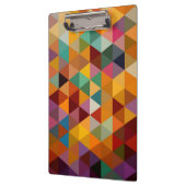 ヴィンテージの三角形パターン背景 クリップボード (左)