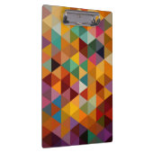 ヴィンテージの三角形パターン背景 クリップボード (右)