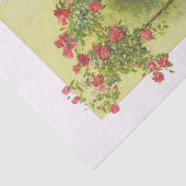ヴィンテージの下の子供のバラ 薄葉紙 (詳細)