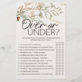 ヴィンテージの下の小さなフローラゲーム チラシ (正面)