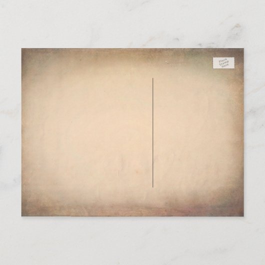 ヴィンテージの世界地図の写真の保存日付 案内ポストカード (裏面)