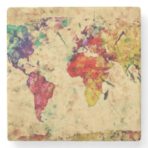 ヴィンテージの世界地図