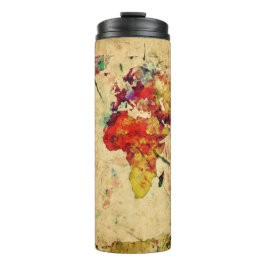 ヴィンテージの世界地図 タンブラー