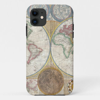 ヴィンテージの世界地図 iPhone 11 ケース