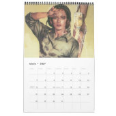 ヴィンテージの世界大戦ポスターカレンダー2012年 カレンダー (3月 2027)