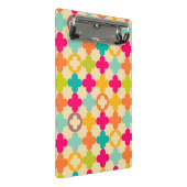 ヴィンテージの中世ロゼットパターン ミニクリップボード (アングル)