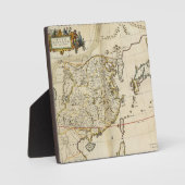 ヴィンテージの中国地図 | 1662 フォトプラーク (正面)