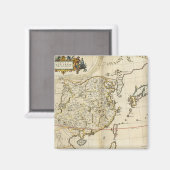 ヴィンテージの中国地図 | 1662 マグネット (正面/裏面)