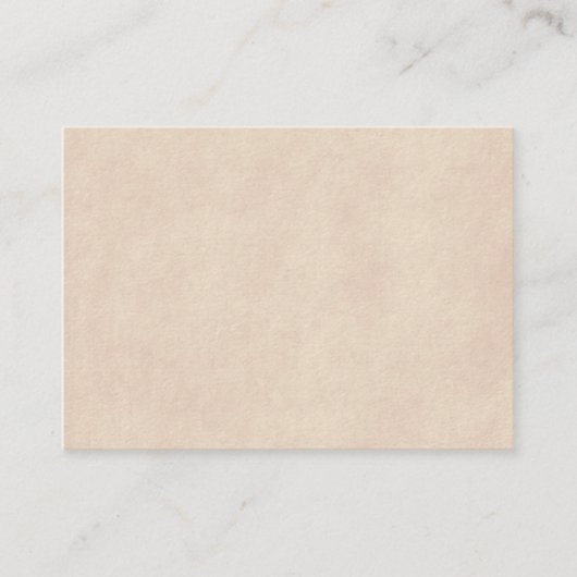 ヴィンテージの中立羊皮紙の古いペーパーテンプレートのブランク 名刺 (正面)