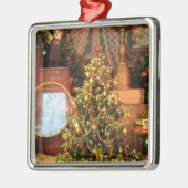 ヴィンテージの主及びテイラーのクリスマスツリーのオーナメント メタルオーナメント (左)