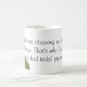 ヴィンテージの主婦のおもしろマグカップ コーヒーマグカップ (中央)