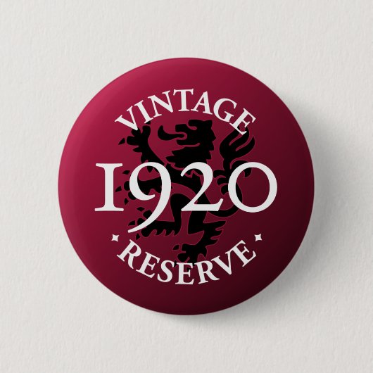 ヴィンテージの予備の1920年のPinbackボタン 缶バッジ (正面)