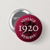 ヴィンテージの予備の1920年のPinbackボタン 缶バッジ (正面&裏面)