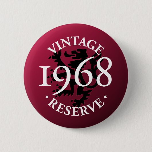 ヴィンテージの予備の1968年のPinbackボタン 缶バッジ (正面)