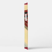 ヴィンテージの交通、赤いコンバーチブル カー ビーチ Case-Mate iPhoneケース (裏面 / 右)