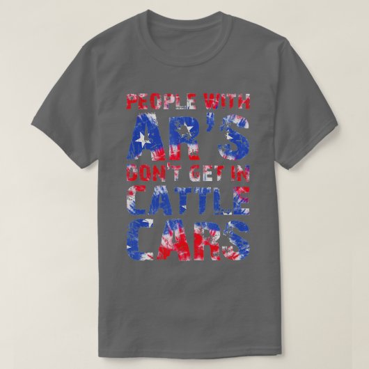 ヴィンテージの人々は牛車に乗らない(2) Tシャツ (デザイン正面)