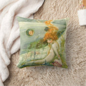 ヴィンテージの人魚の装飾用クッション クッション (ブランケット)