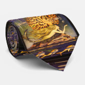 ヴィンテージの人魚 ネクタイ (ロール)