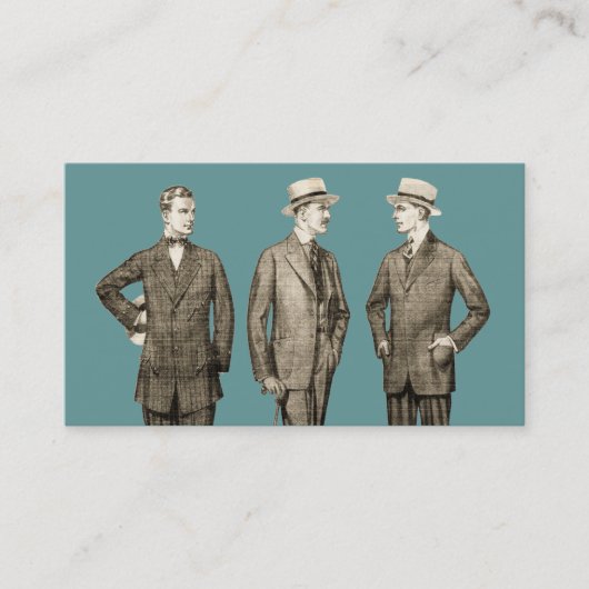 ヴィンテージの人 名刺 (正面)