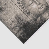 ヴィンテージの仏のヨガ 薄葉紙 (詳細)