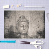 ヴィンテージの仏のヨガ 薄葉紙 (クラフト)