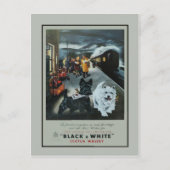 ヴィンテージの休日の広告はがき シーズンポストカード (正面)