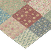 ヴィンテージの伝統のパッチワークテーブルウェア テーブルクロス (アングル)