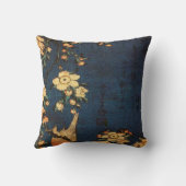 ヴィンテージの伝統的な和紙のプリント クッション (裏面)