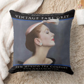 ヴィンテージの伯爵の灰色の枕 クッション (ブランケット)